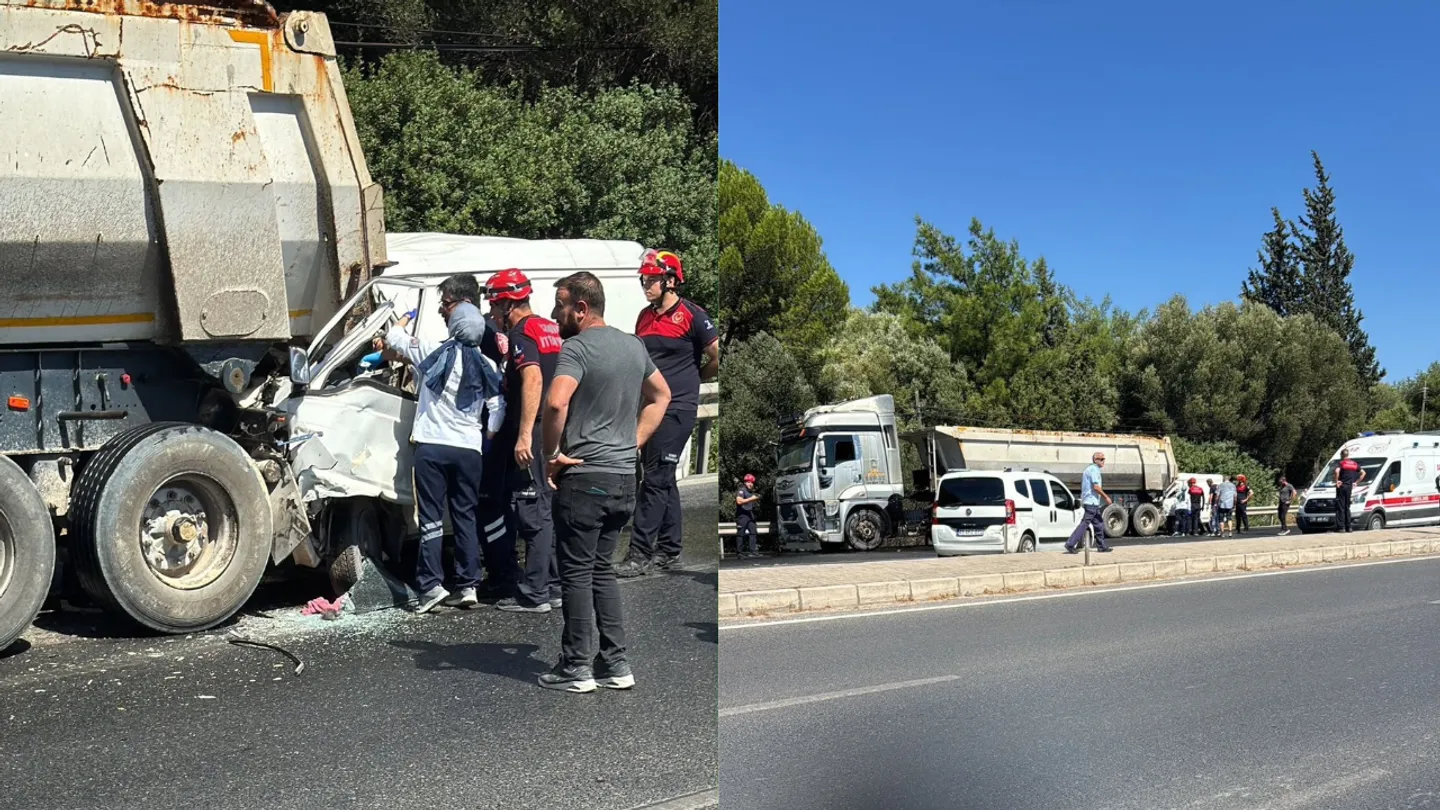 Manisa-Bornova Yolunda Feci Kaza: 1 Kişi Hayatını Kaybetti