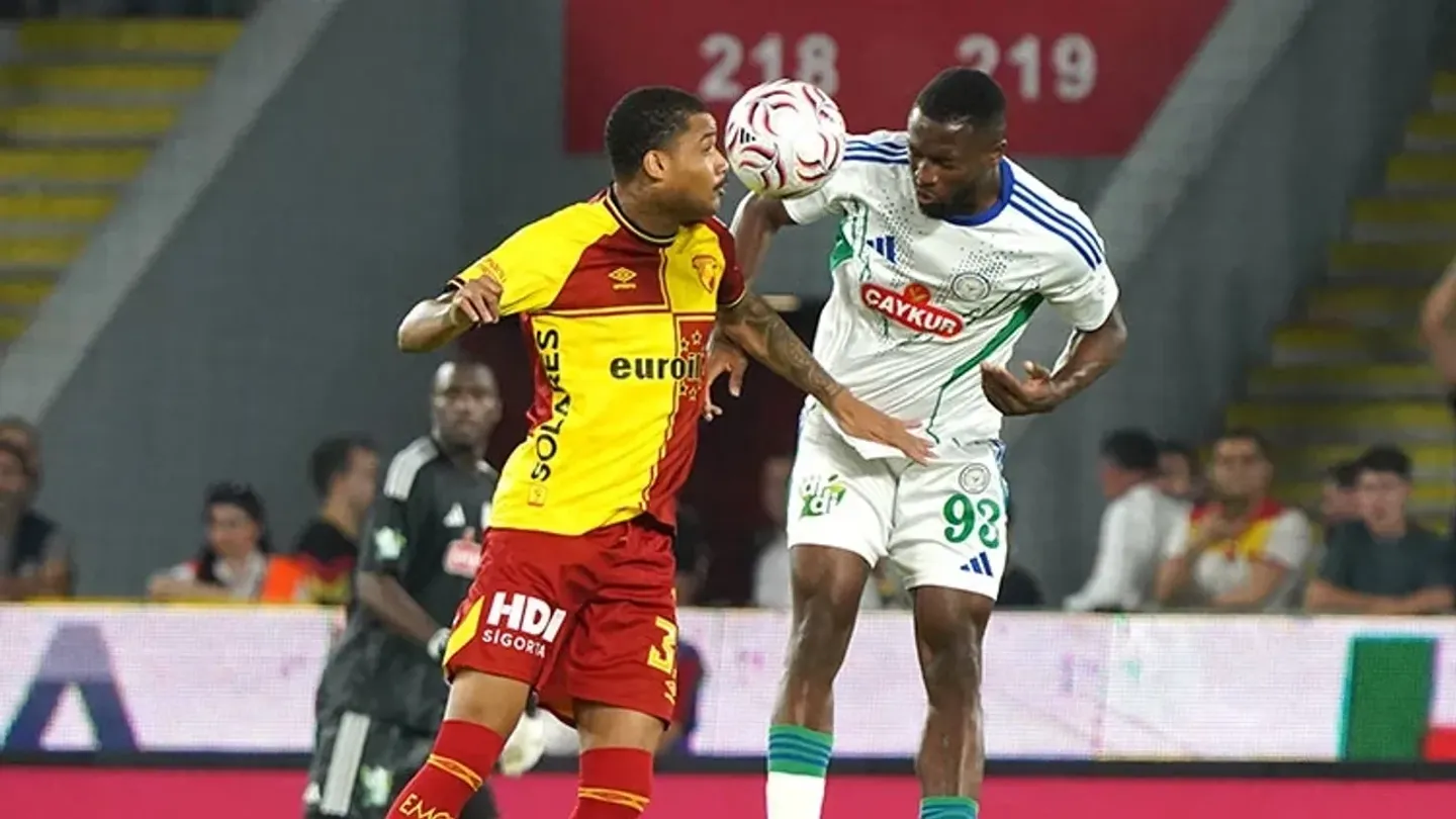 Göztepe son nefeste puanı kurtardı: Rizespor karşısında 2-2