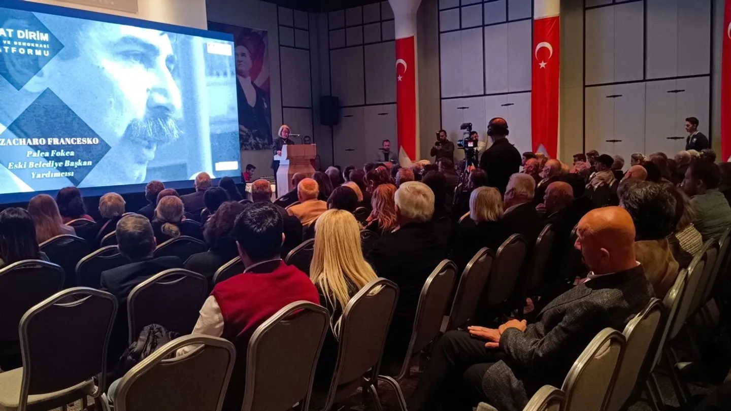 Foça'nın efsane başkanı Ahmet Nihat Dirim'in belgeseli Yunanistan'da