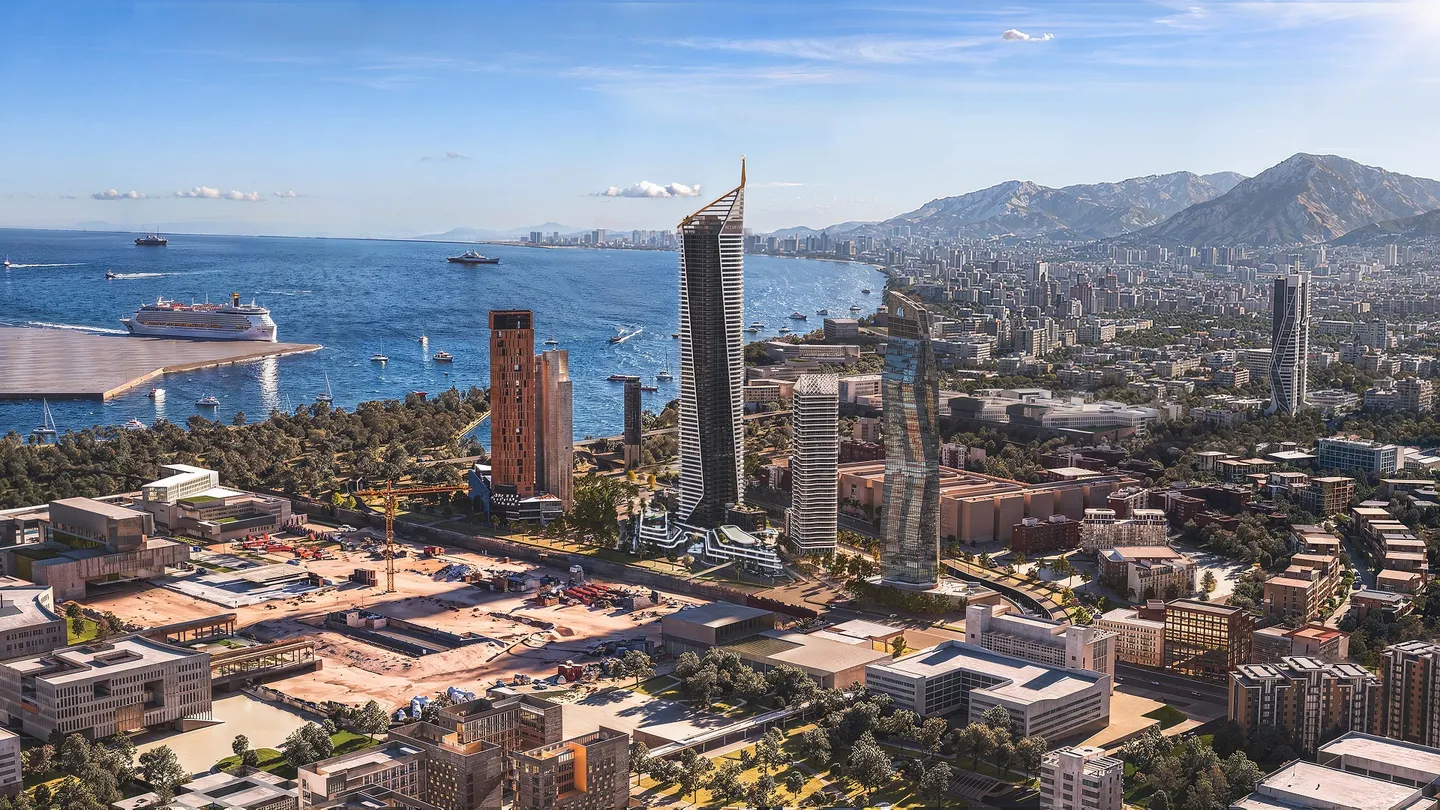 İzmir’de 63 katlı dev proje: İnci Mega yükseliyor, 620 milyon dolarlık yatırım hedefleniyor