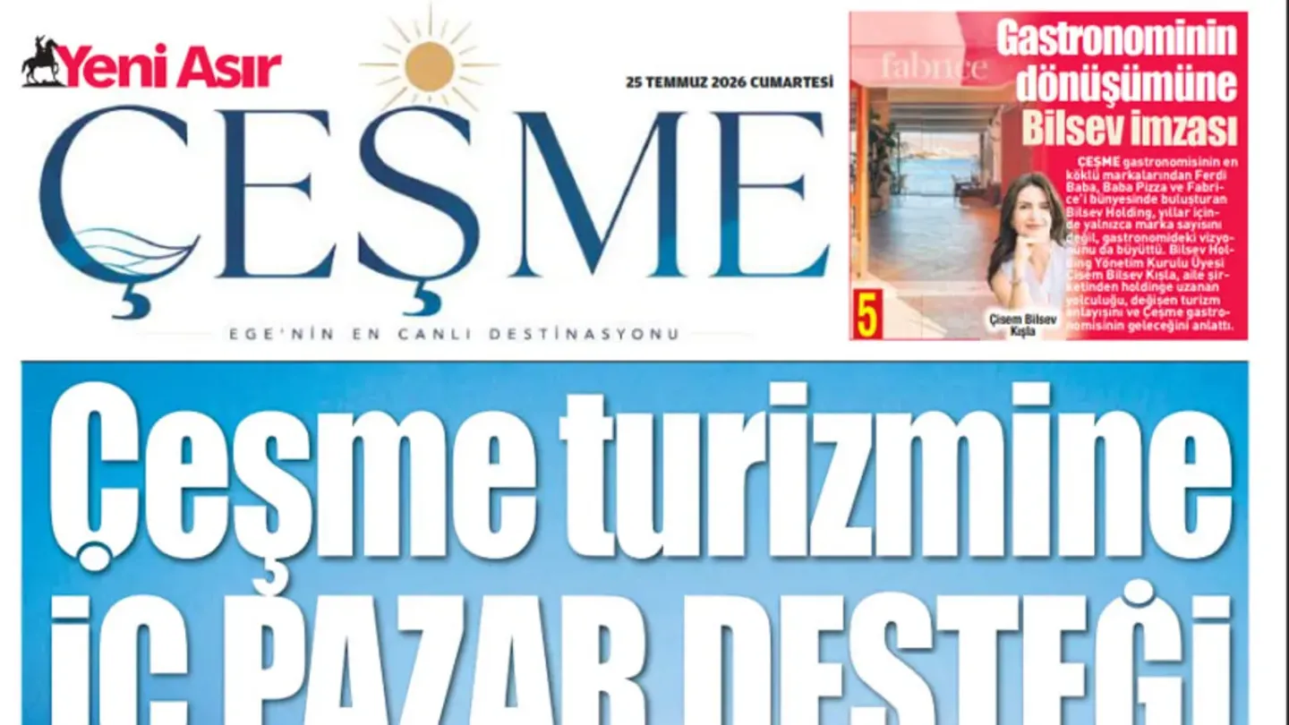 Çeşme eki yayında