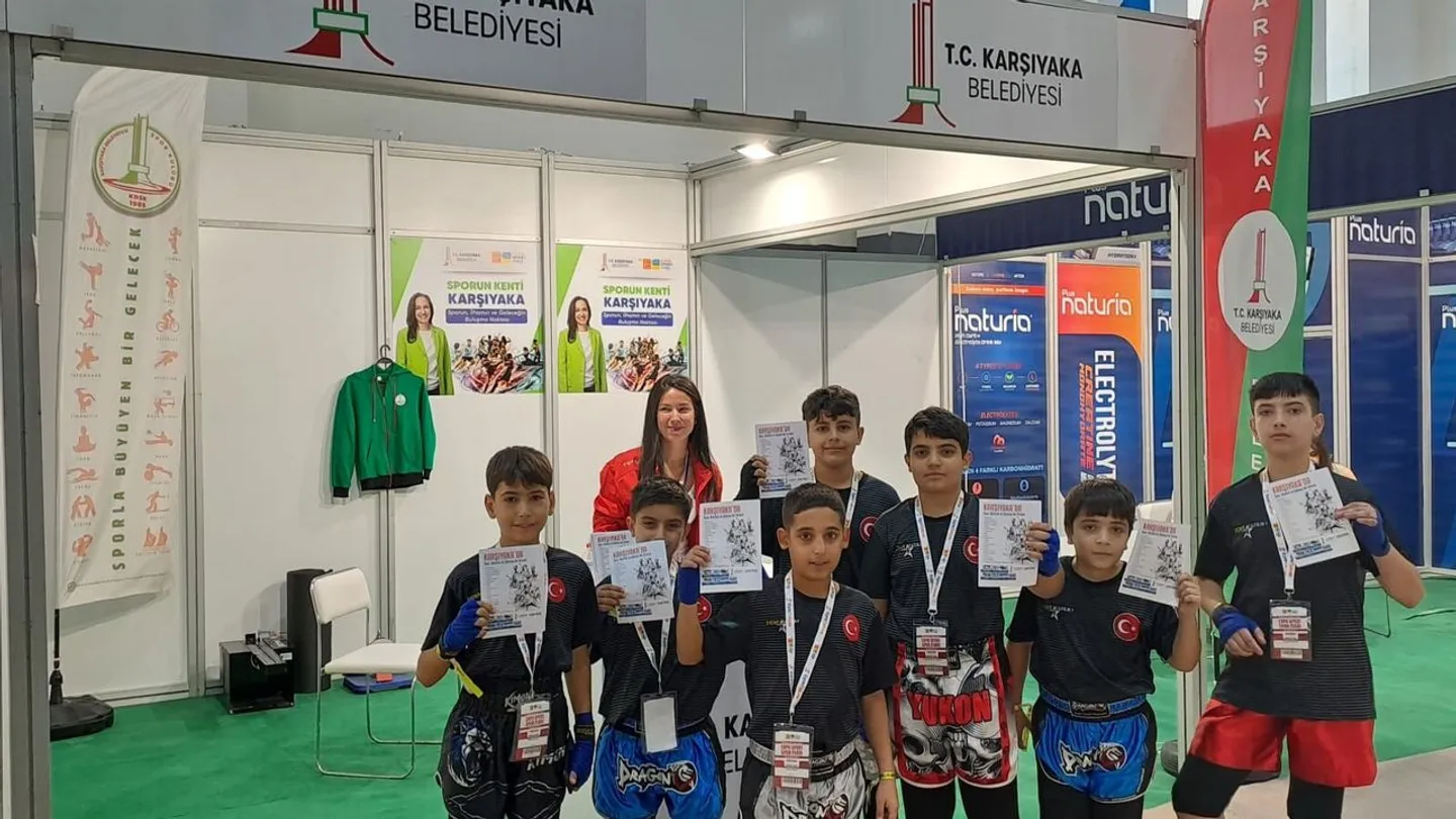 EXPO Sport İzmir’de Karşıyaka Belediyesi standına yoğun ilgi