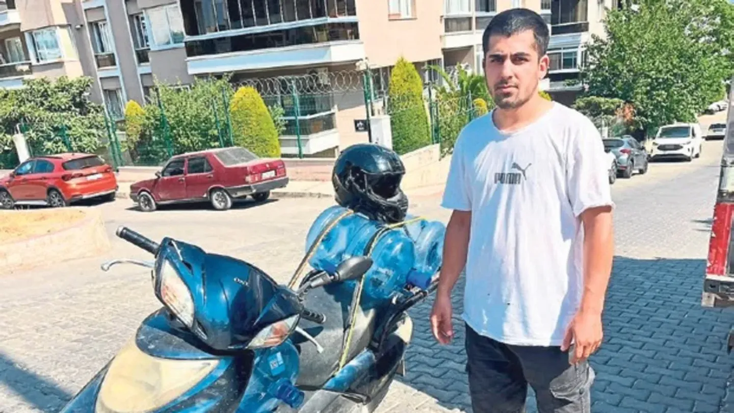 Motosikletliyi darp eden magandaya ceza yağmuru