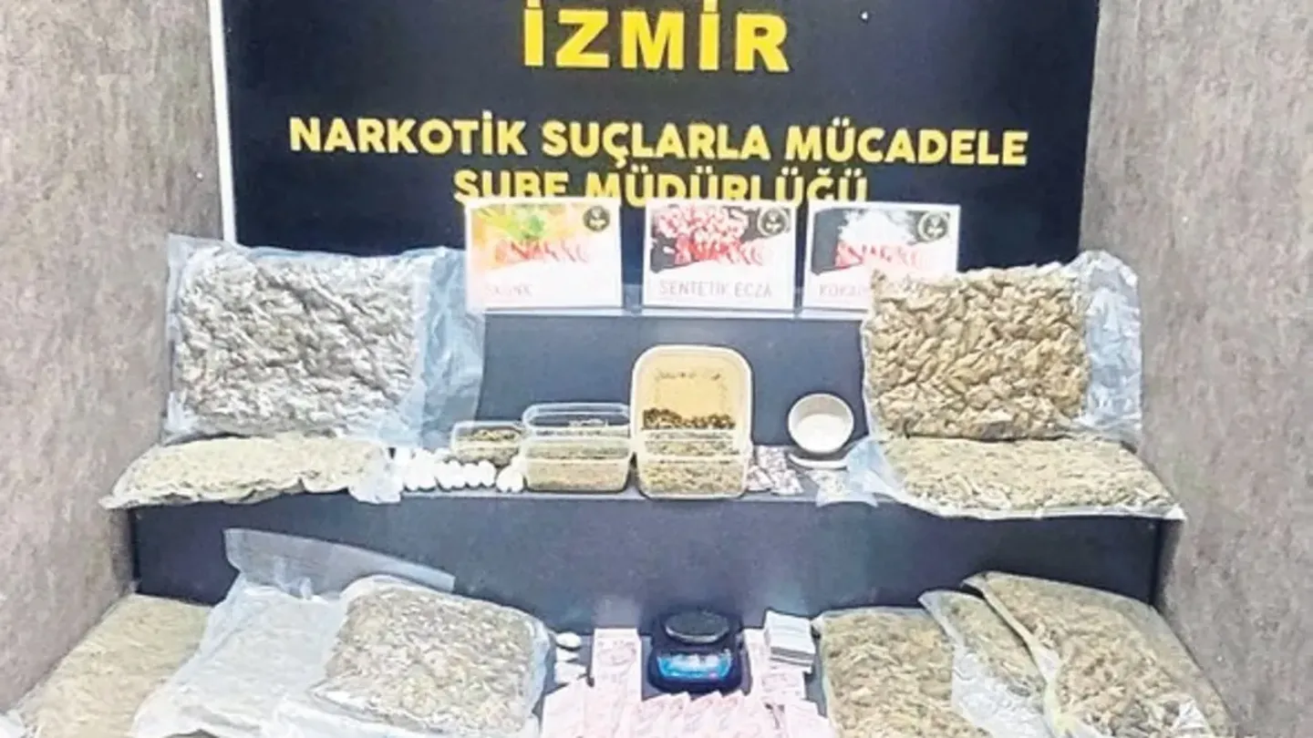 Uyuşturucu tacirine baskın: 11,5 kilo madde ele geçirildi