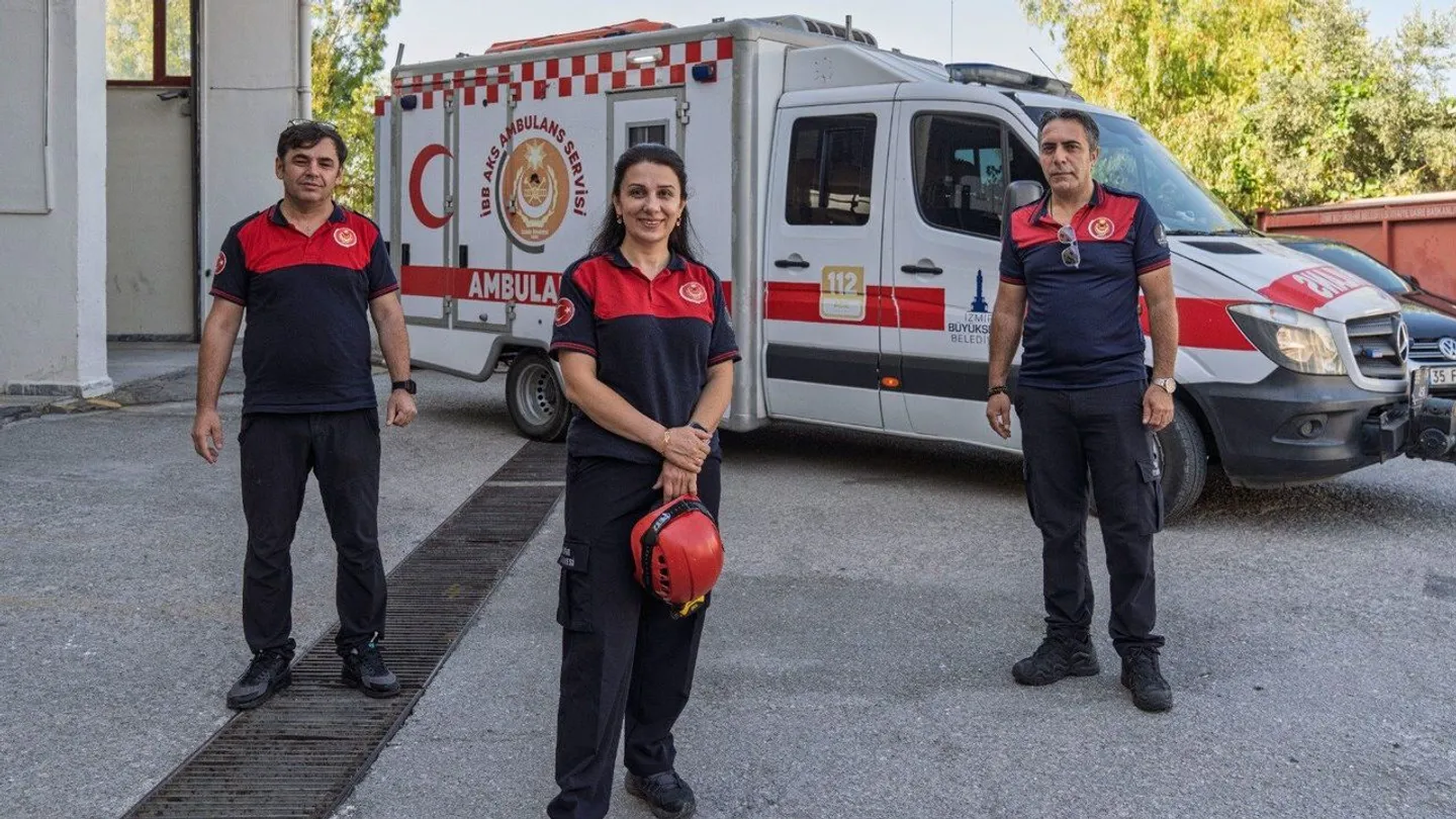 İzmir’de 112 İhbarına Gittiler, Doğum Yaptırdılar: Ahmet Can Böyle Dünyaya Geldi