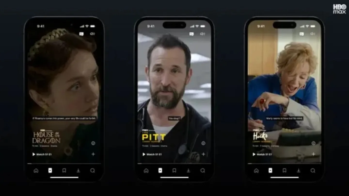 HBO Max’ten TikTok Hamlesi! Dizi ve Filmler Artık Dikey Videolarla Keşfedilecek