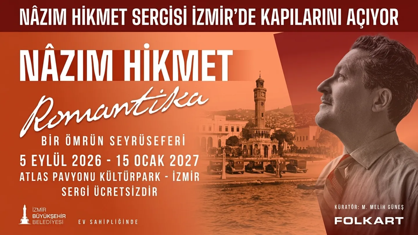İzmir’de Nâzım Hikmet rüzgârı: “Romantika” sergisi kapılarını açıyor