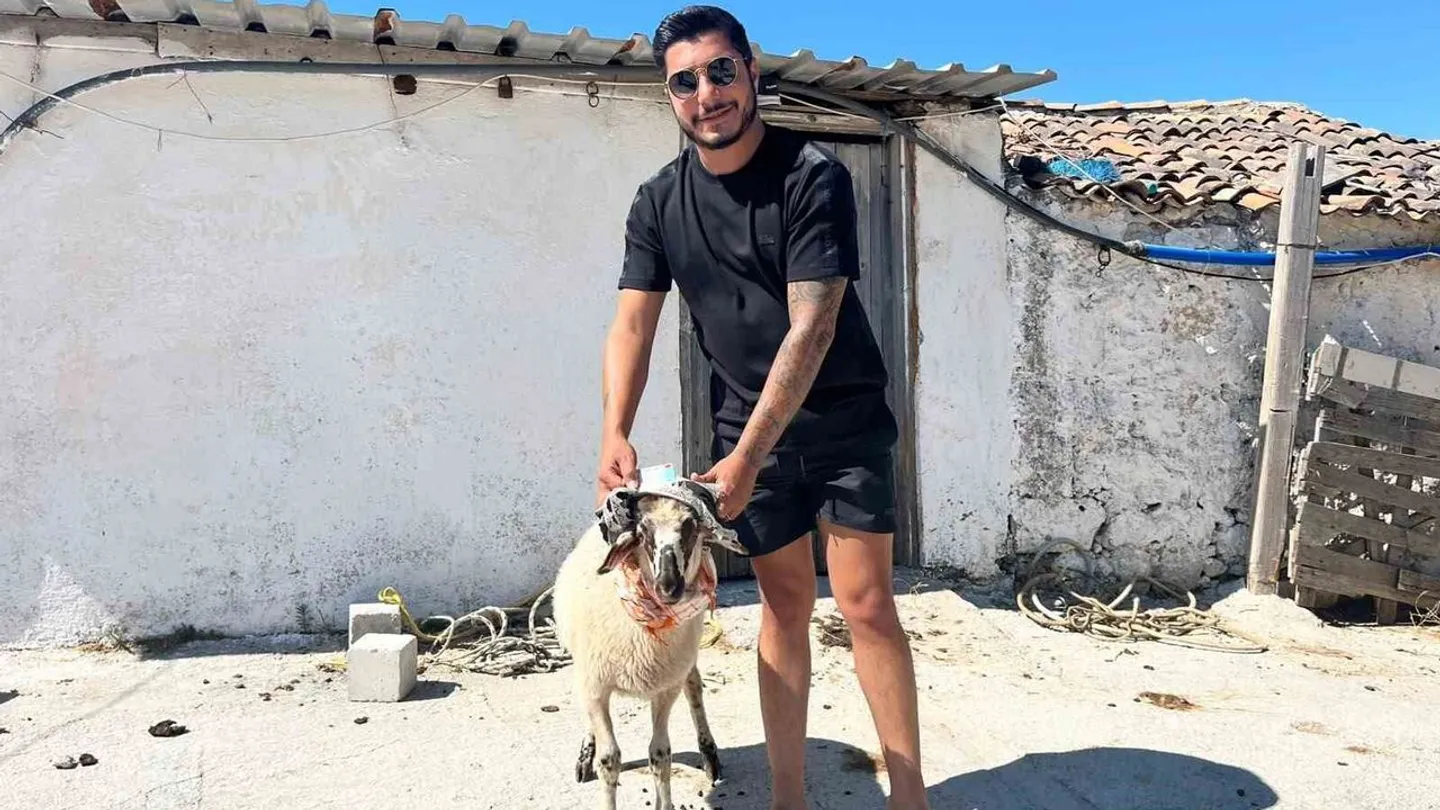 5 yıl sonra ehliyetine kavuştu, adağını kurban keserek yerine getirdi