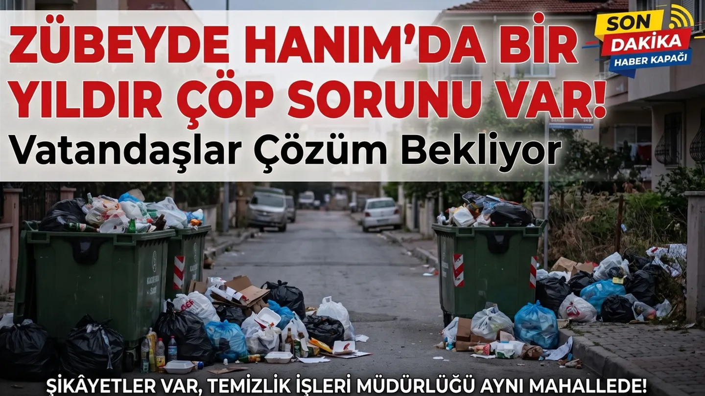 Karşıyaka’da Çöp Tepkisi Büyüyor: Zübeyde Hanım Mahallesi’nde Vatandaşlar Çözüm Bekliyor