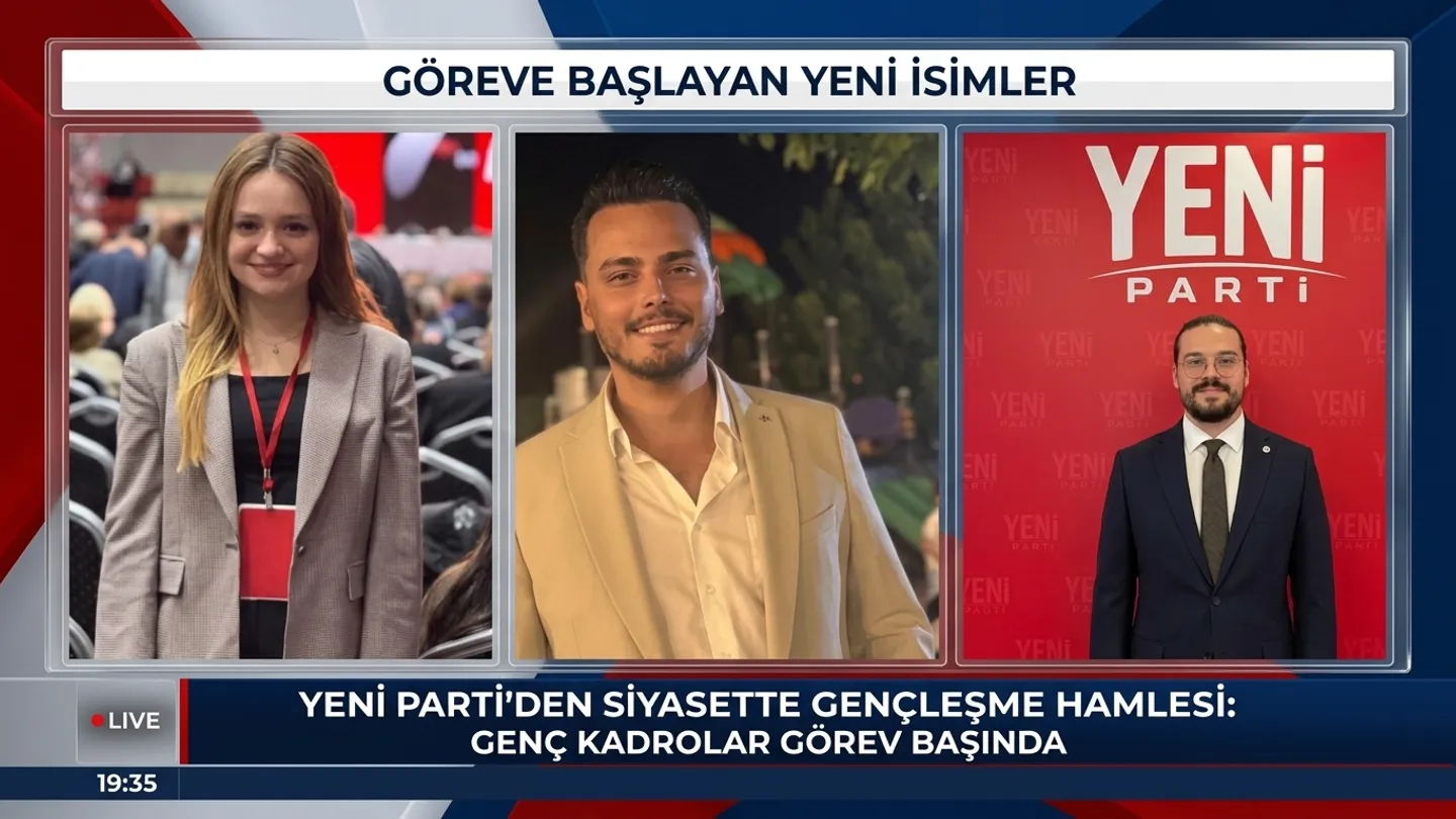 YENİ Parti Gençlik Meclisi’nde İzmir damgası: 3 isim listede