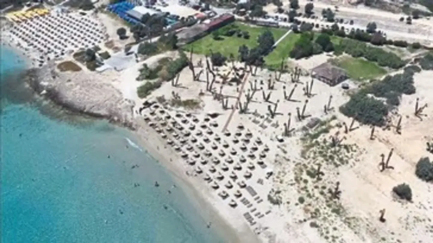 Çeşme’de organik plaj
