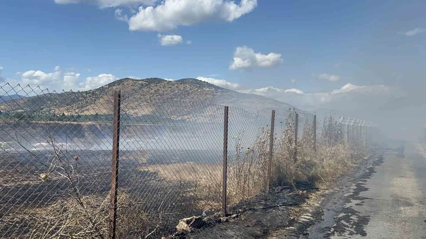 İzmir Bayındır'da moloz döküm sahasında yangın: Alevler evleri ve ağılları tehdit etti
