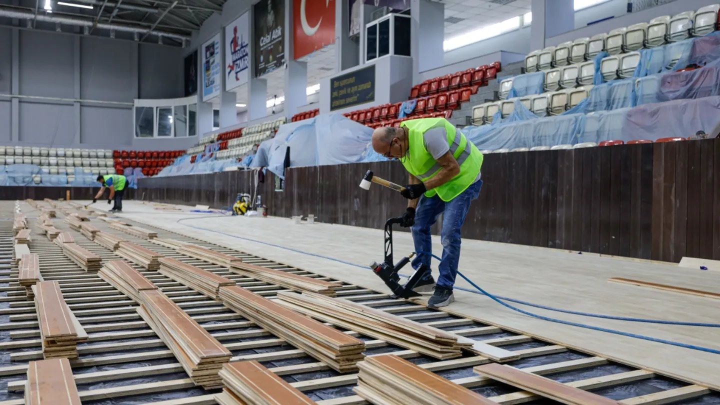 Celal Atik Spor Salonu FIBA standartlarına kavuşuyor